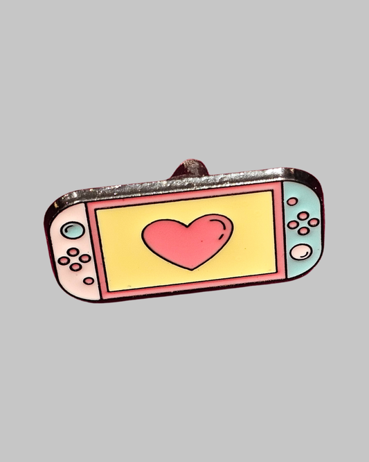 I Love Gaming Brooch Enamel Pin
