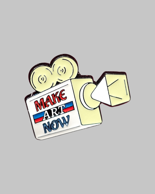 Make Art Show Brooch Enamel Pin