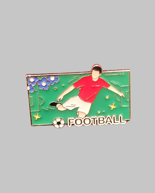 Football Brooch Enamel Pin