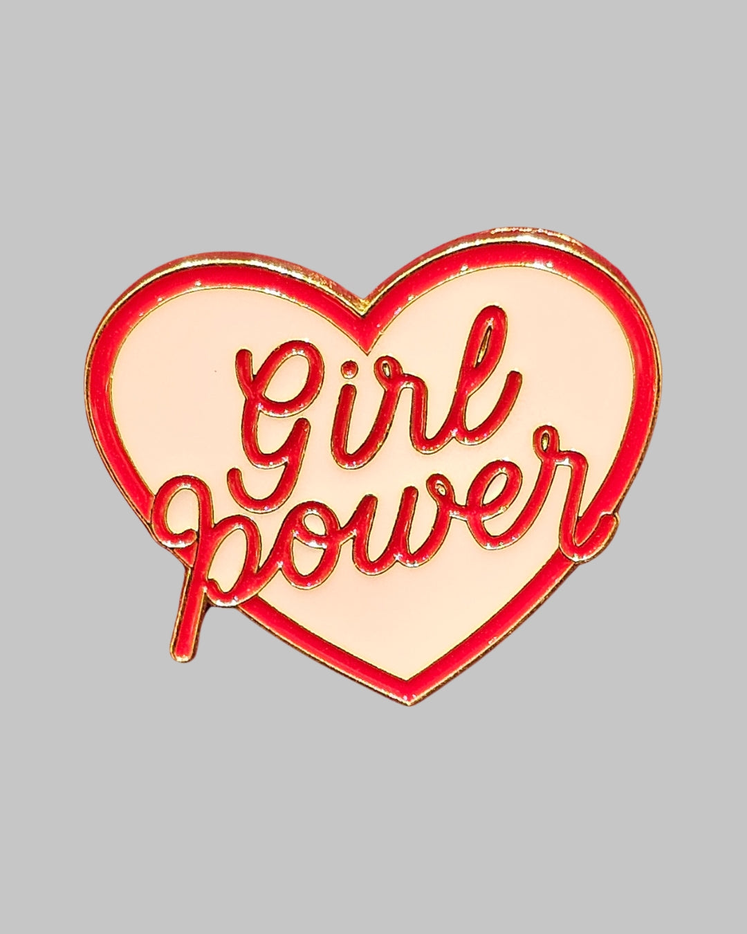 Girl Power Brooch Enamel Pin