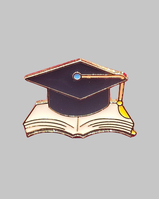 Graduation Convocation Brooch Enamel Pin