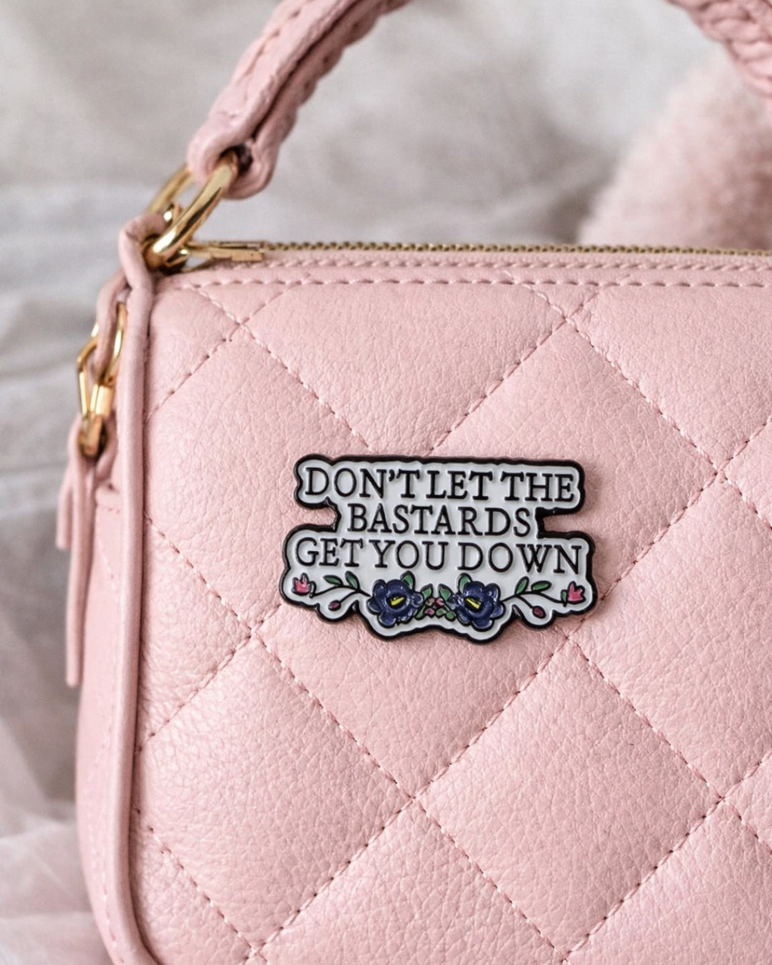 Get You Down Enamel Pin
