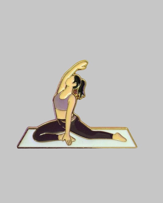 Yoga Enamel Pin