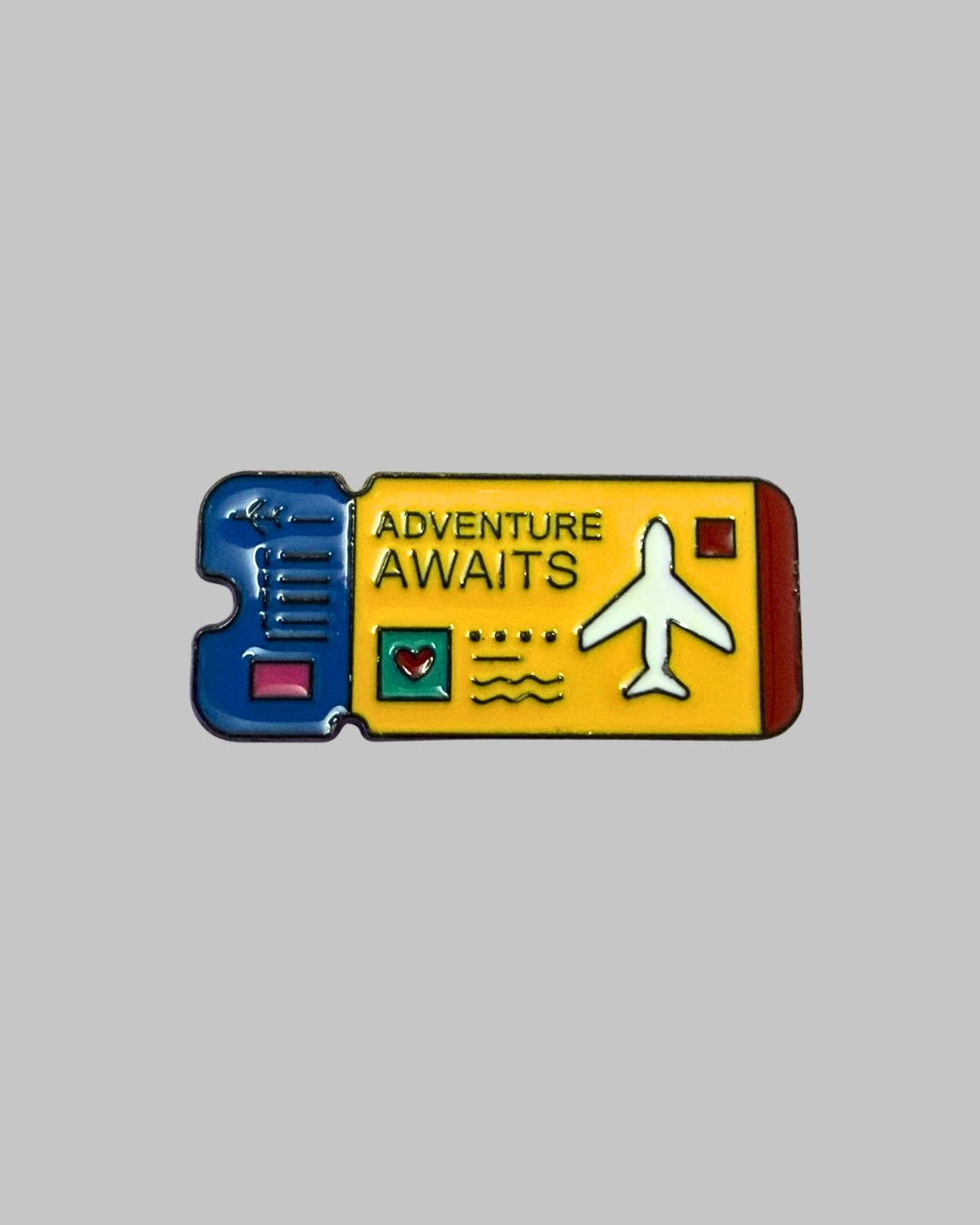 Adventure Awaits Enamel Pin