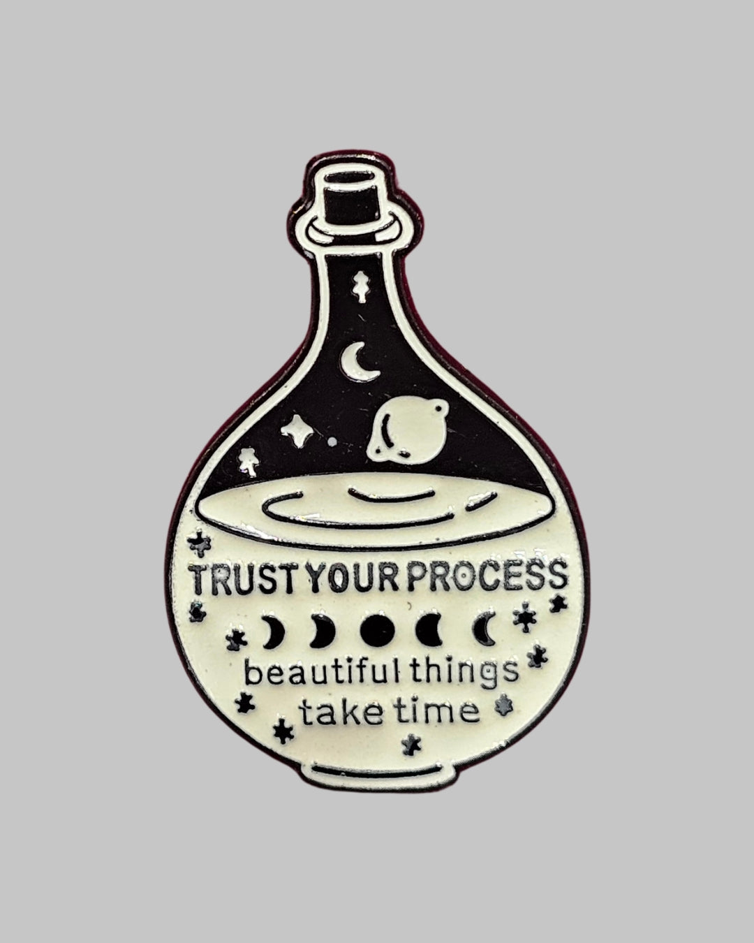 Trust Your Process Brooch Enamel Pin