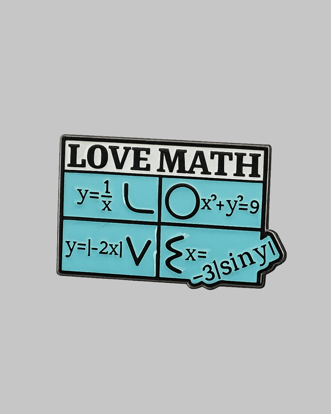 Love Maths Enamel Pin