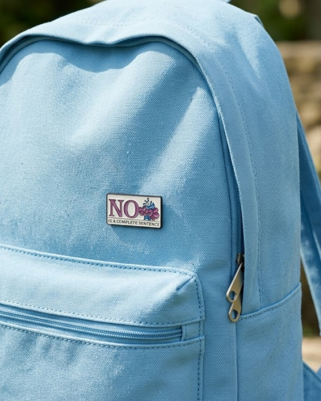 No means NO Brooch Enamel Pin