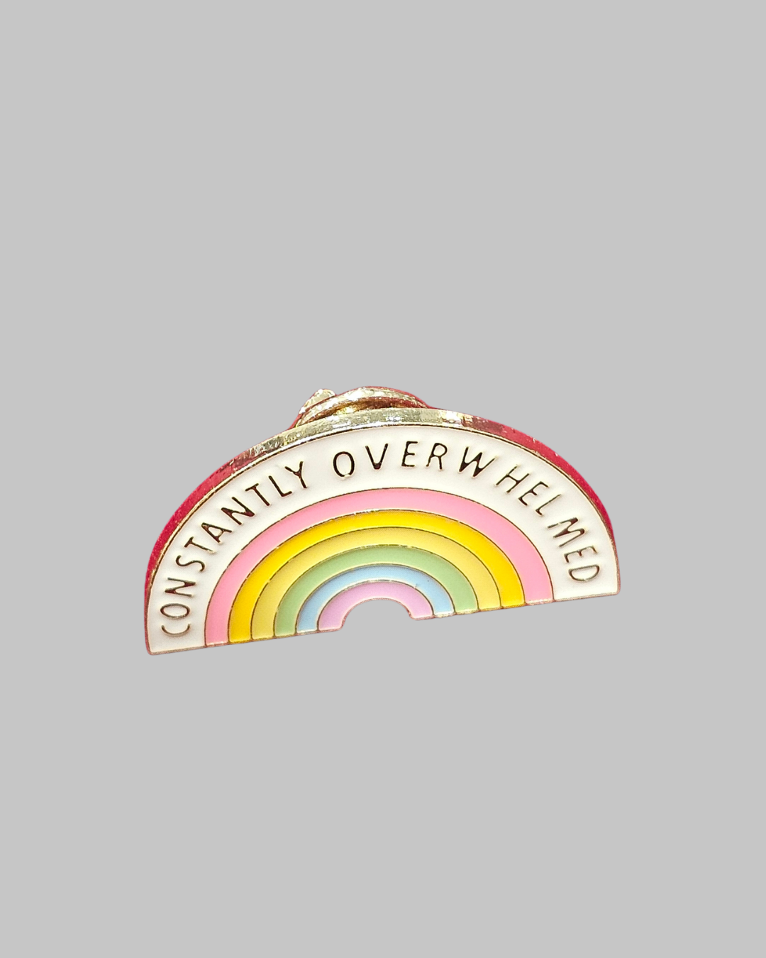 Constantly Overwhelmed Brooch Enamel Pin