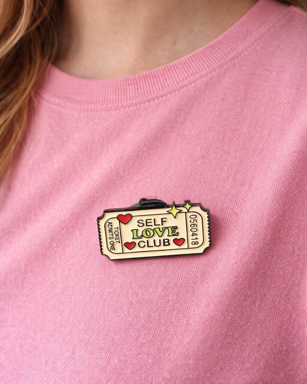 Self Love Club Brooch Enamel Pin