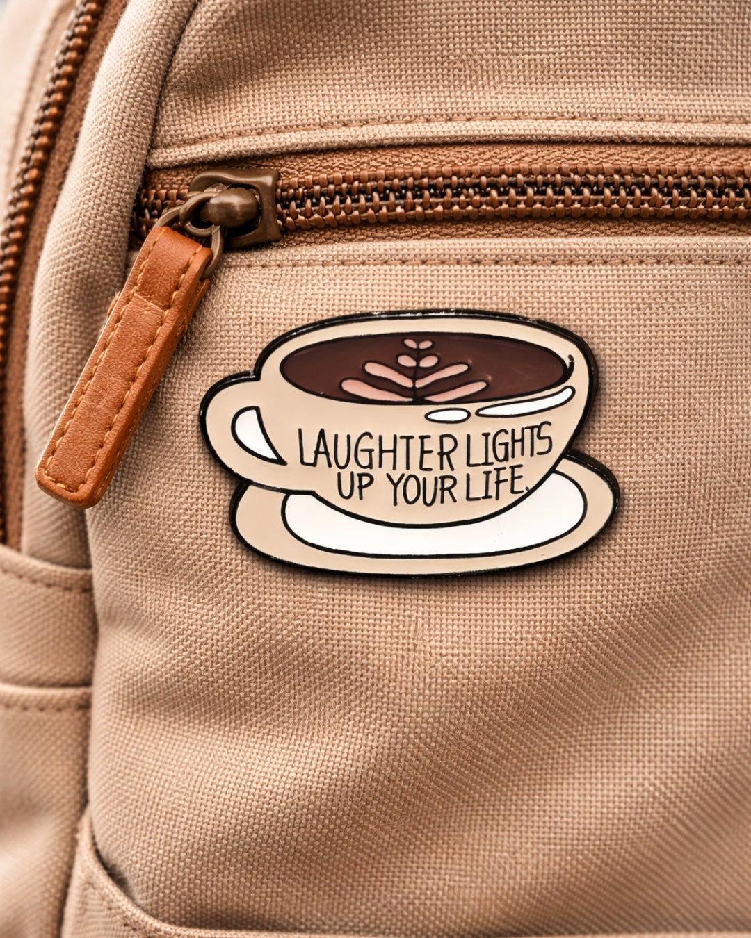 Coffee Brooch Enamel Pin