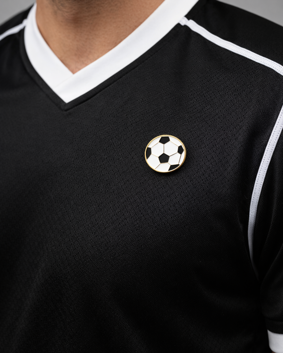 Football Brooch Enamel Pin