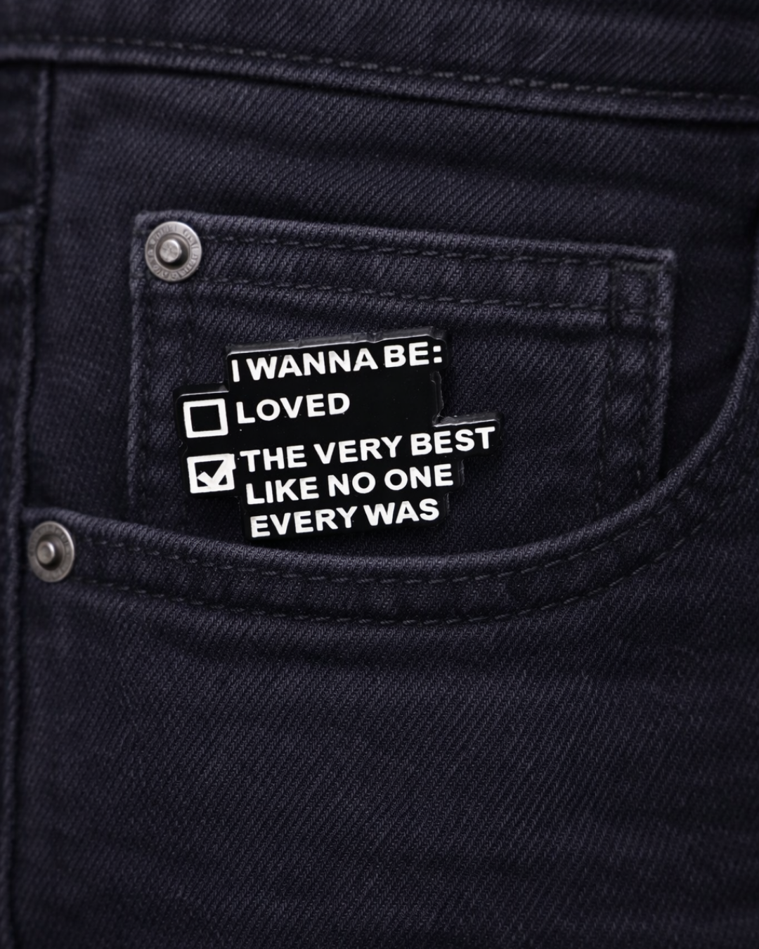 I Wanna Be Loved Brooch Enamel Pin