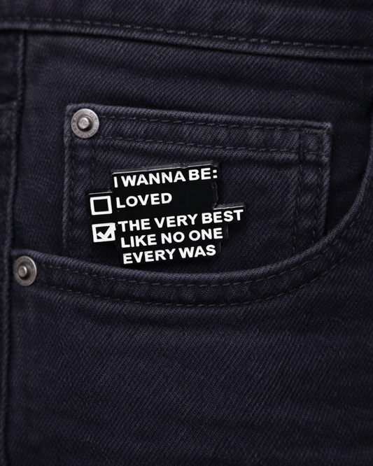 I Wanna Be Loved Brooch Enamel Pin