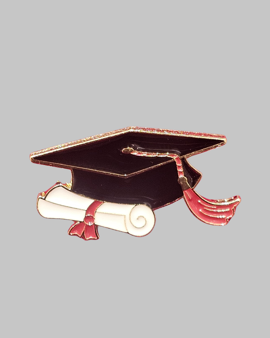 Graduation Convocation Degree Brooch Enamel Pin