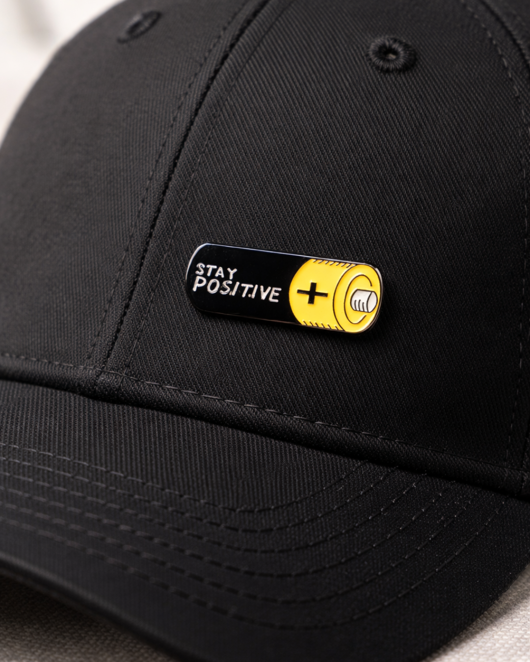 Be Positive Brooch Enamel Pin