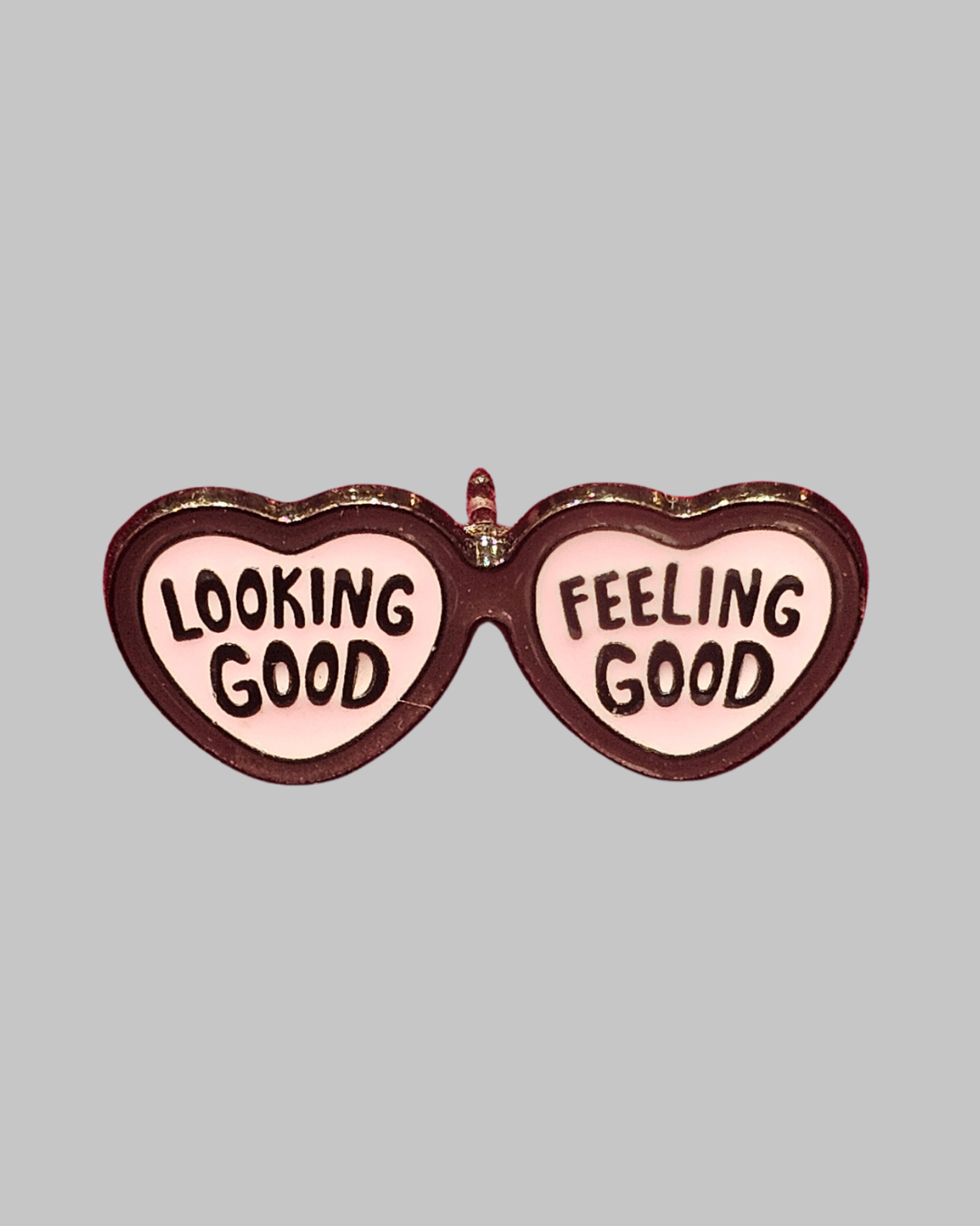 Looking Good Brooch Enamel Pin