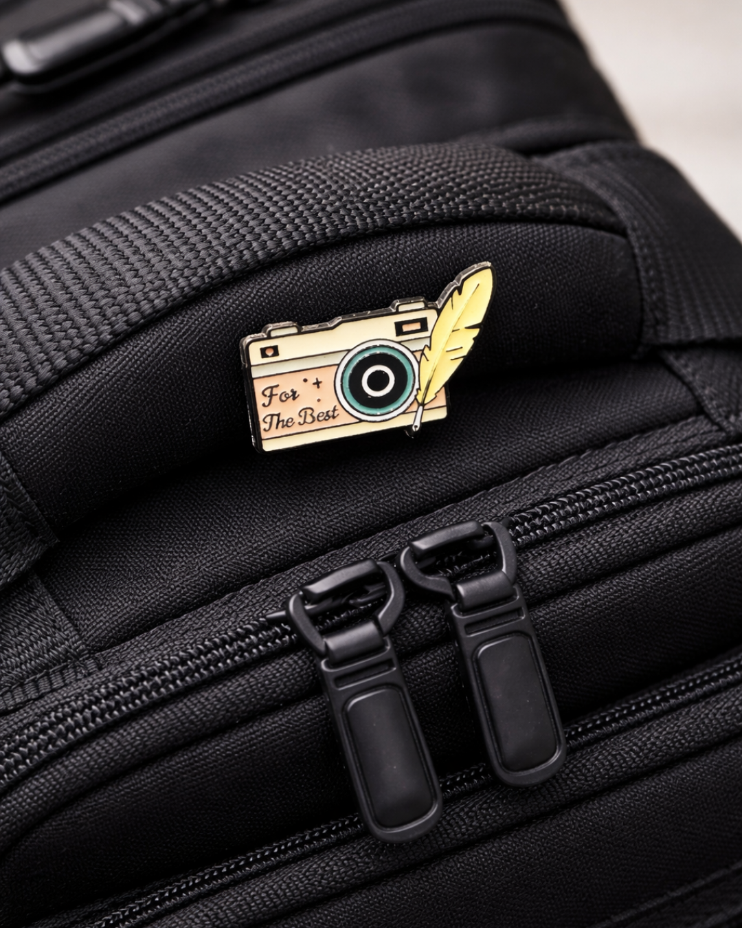 Camera For the Best Brooch Enamel Pin