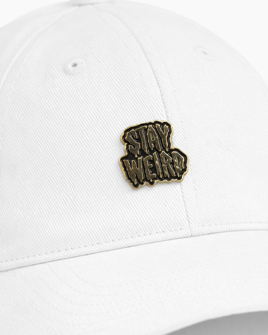 Stay Weird Brooch Enamel Pin