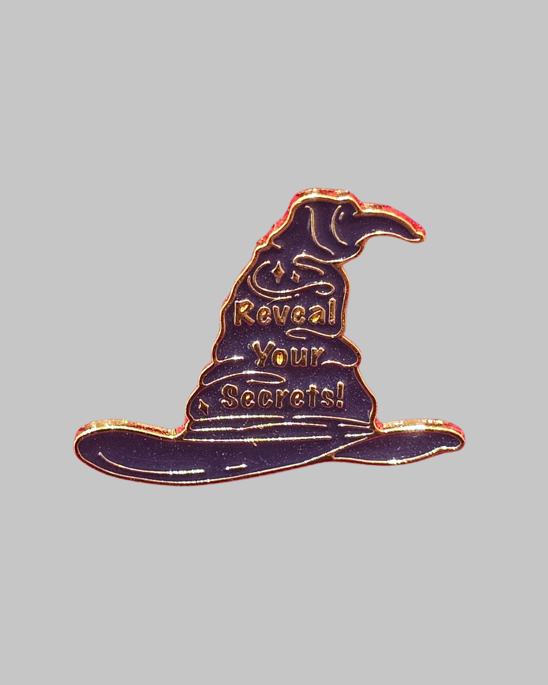 Wizard's Hat (Reveal Your Secrets) Brooch Enamel Pin