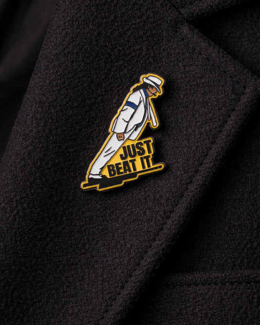 MJ Just Beat IT Enamel Pin