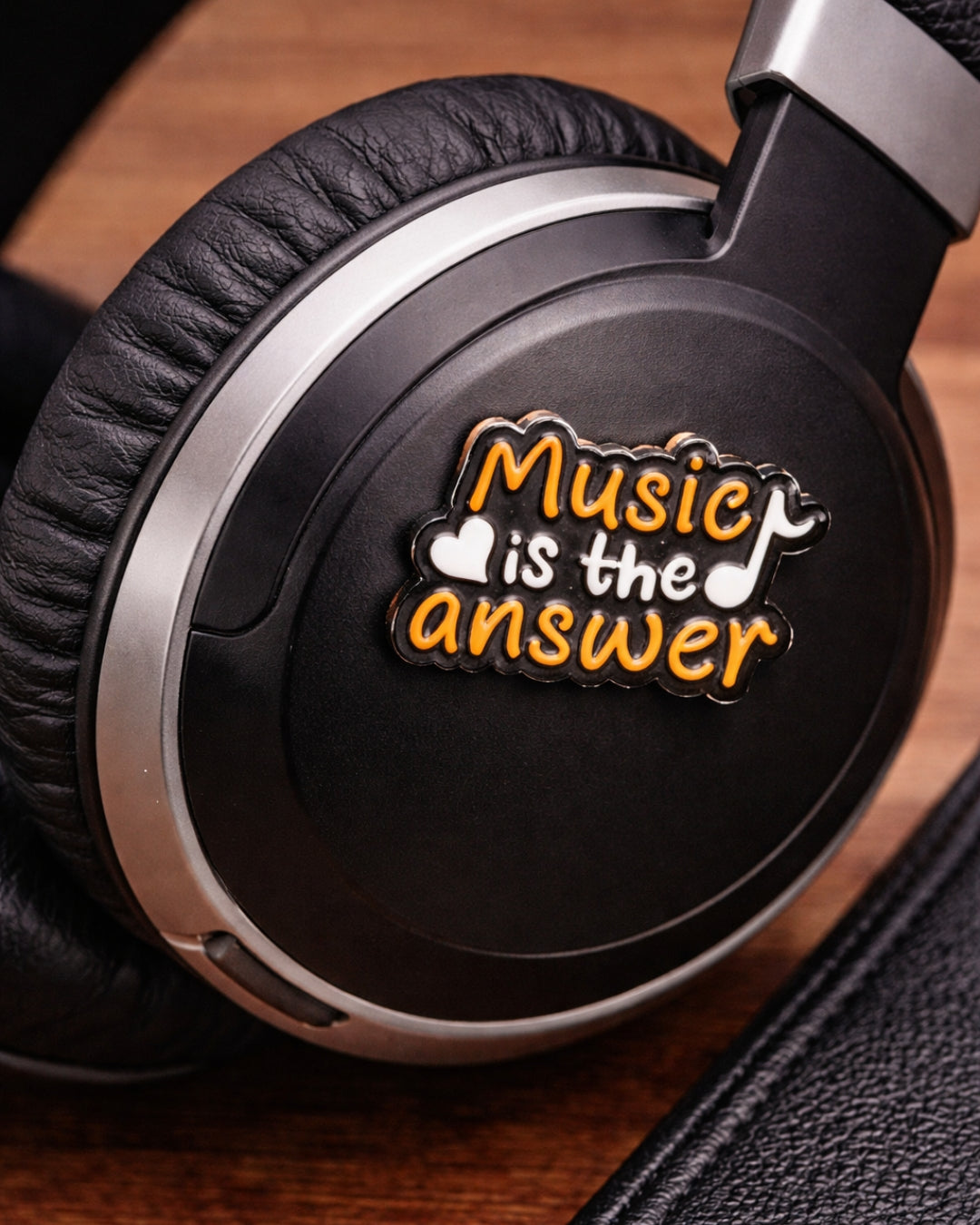 Music Is the Answer Enamel Pin