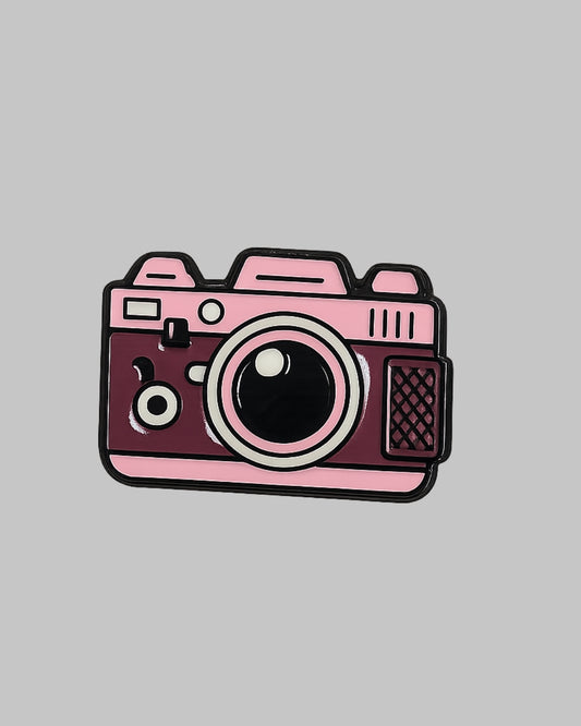Camera Enamel Pin