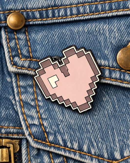Heart Brooch Enamel Pin