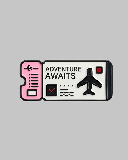 Adventure Awaits Enamel Pin