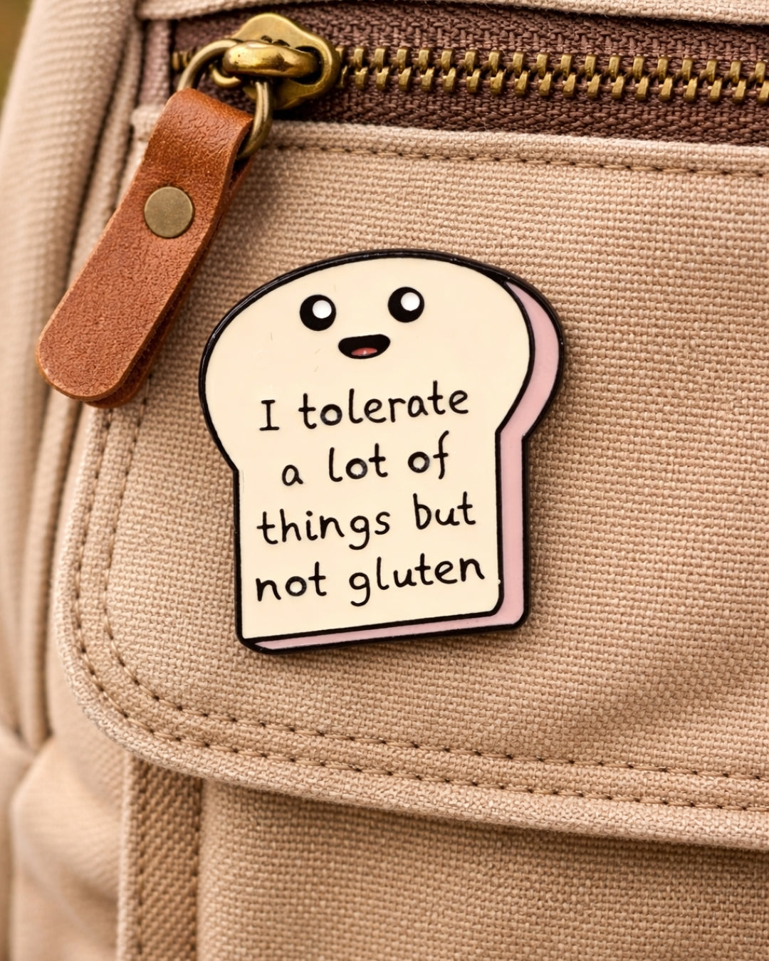 Tolerate Things Brooch Enamel Pin