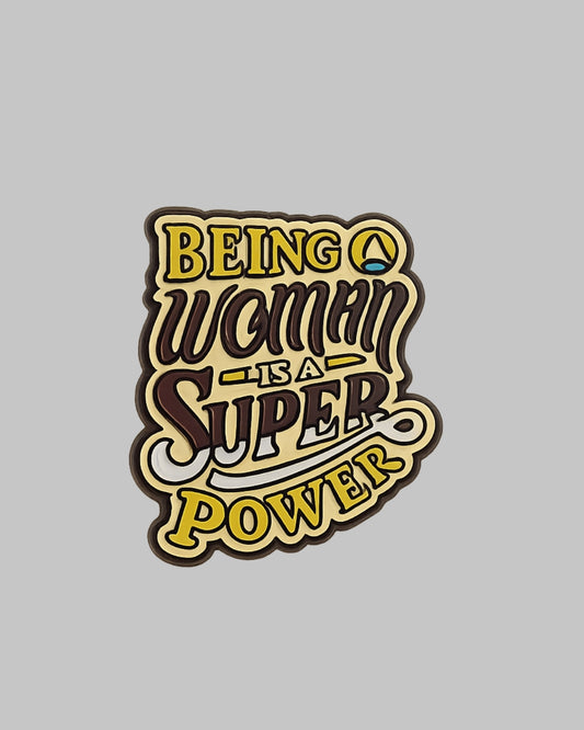 Super Power Woman Enamel Pin
