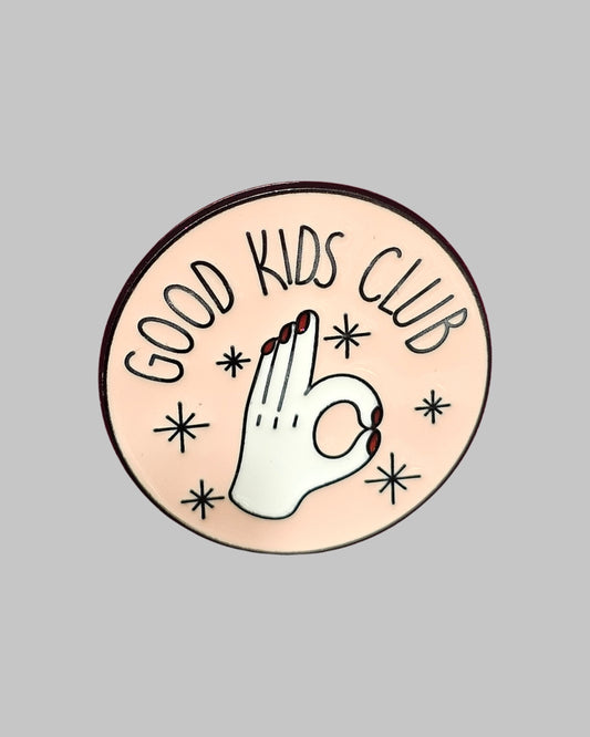Good Kids Club Brooch Enamel Pin