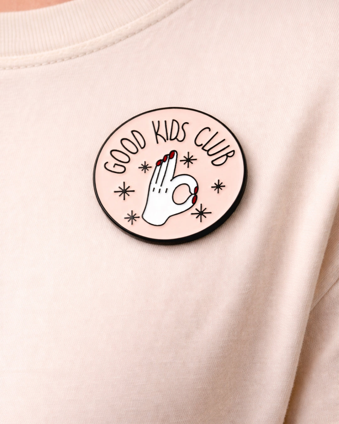 Good Kids Club Brooch Enamel Pin