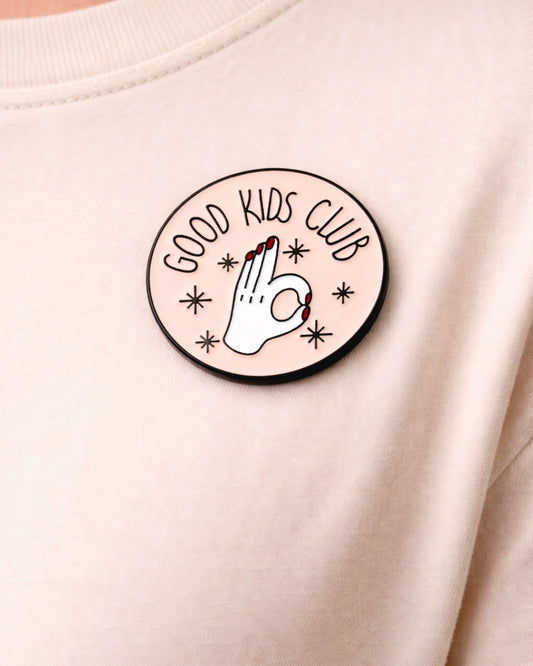 Good Kids Club Brooch Enamel Pin