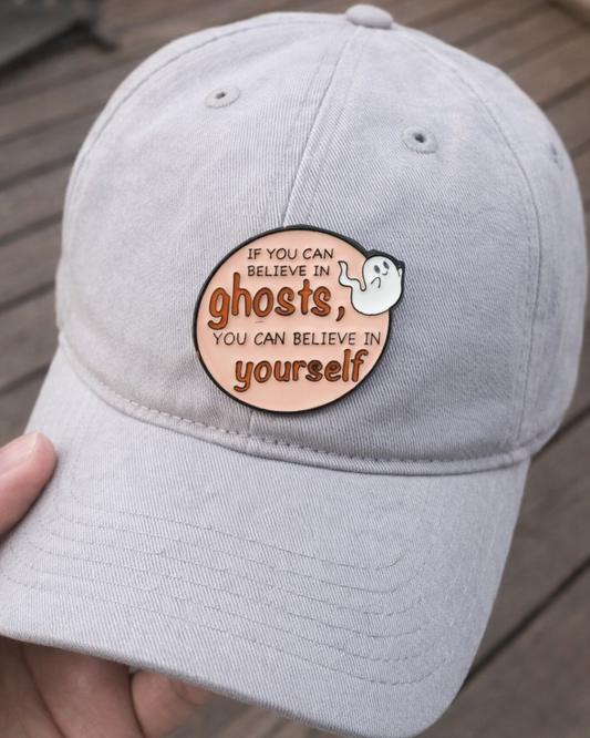 Ghosts Believe in Yourself Brooch Enamel Pin