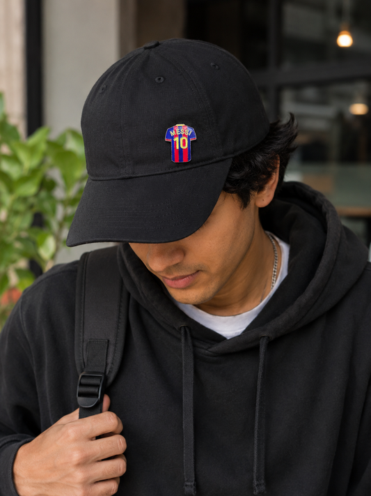 Messi Jersey No.10 Enamel Pin Badge for Bags, Jackets & Caps | Football Fan Brooch
